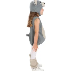 Disfraz de lobo peluche niño 3-4 años