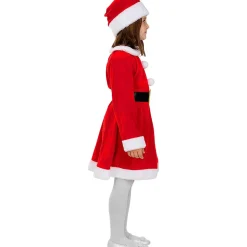 Disfraz de Mamá Noel Deluxe niña 7-9 años