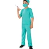 Disfraz de médico cirujano para niños 7-9 años