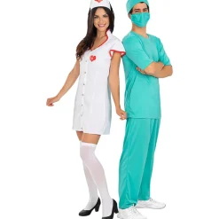 Disfraz de médico para adulto M-L