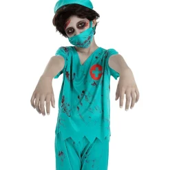 Disfraz de médico zombie niño 10-12 años