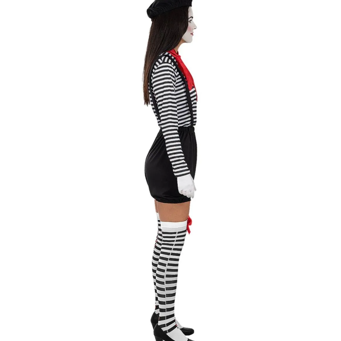 Disfraz de mimo para mujer L-XL
