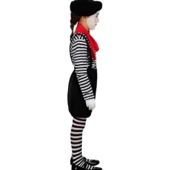 Disfraz de mimo para niña 5-6 años