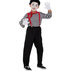 Disfraz de mimo para niño 10-12 años