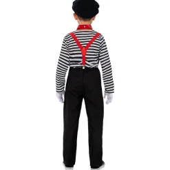 Disfraz de mimo para niño 10-12 años