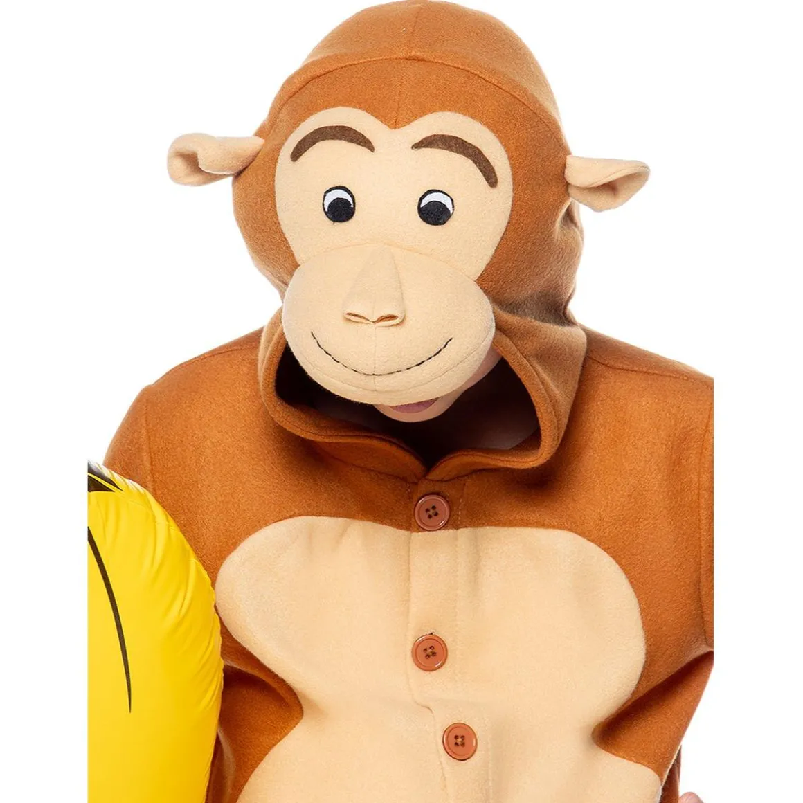 Disfraz de mono onesie para niños 10-12 años