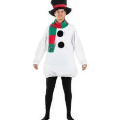 Disfraz de muñeco de nieve hombre S-M