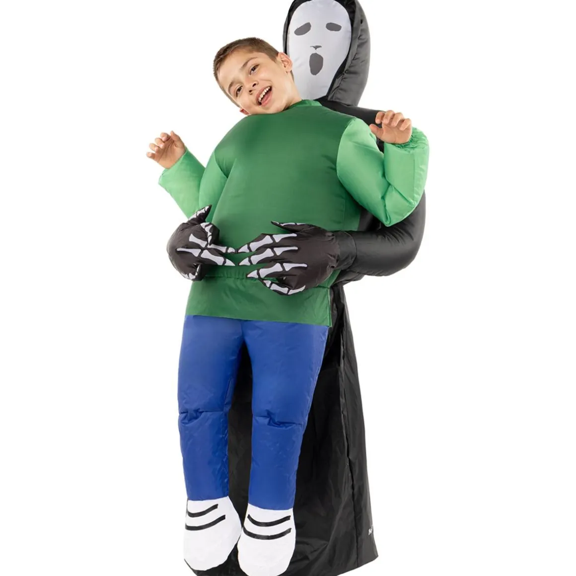 Disfraz de Muerte hinchable para niños Talla única
