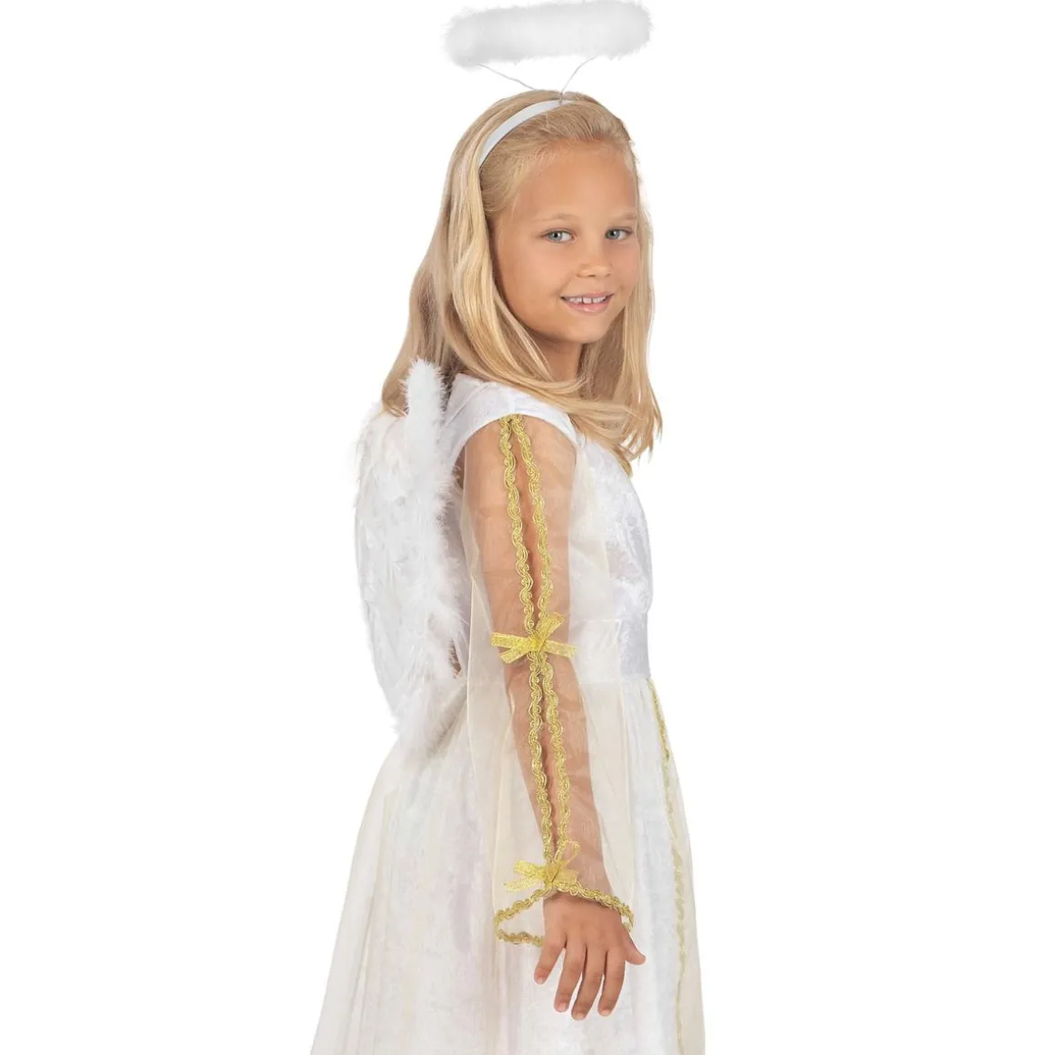 Disfraz de ángel Deluxe niña 3-4 años