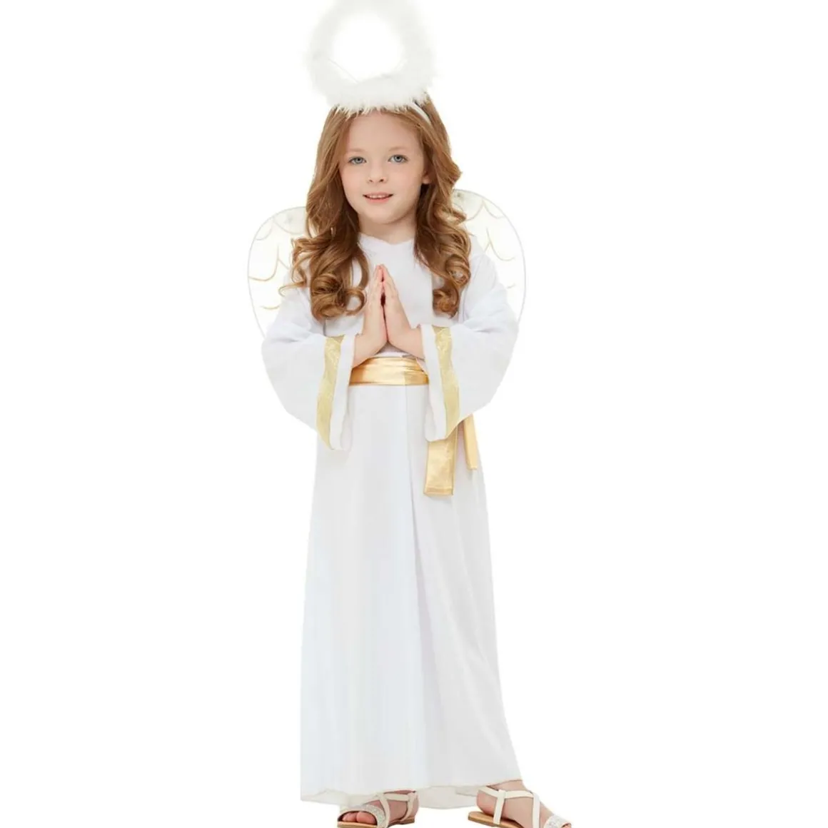 Disfraz de ángel para niño 7–9 años