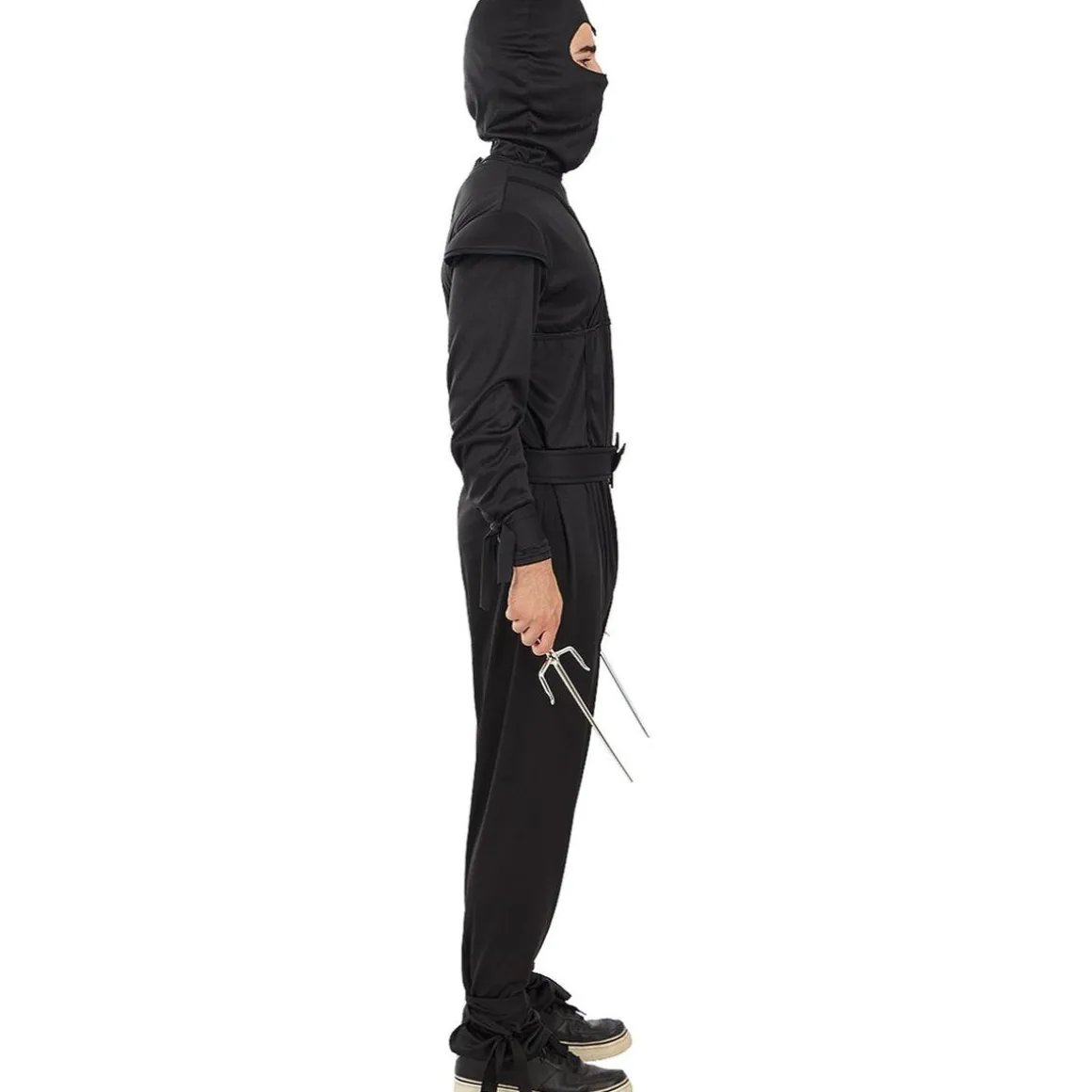 Disfraz de Ninja negro para adulto L-XL