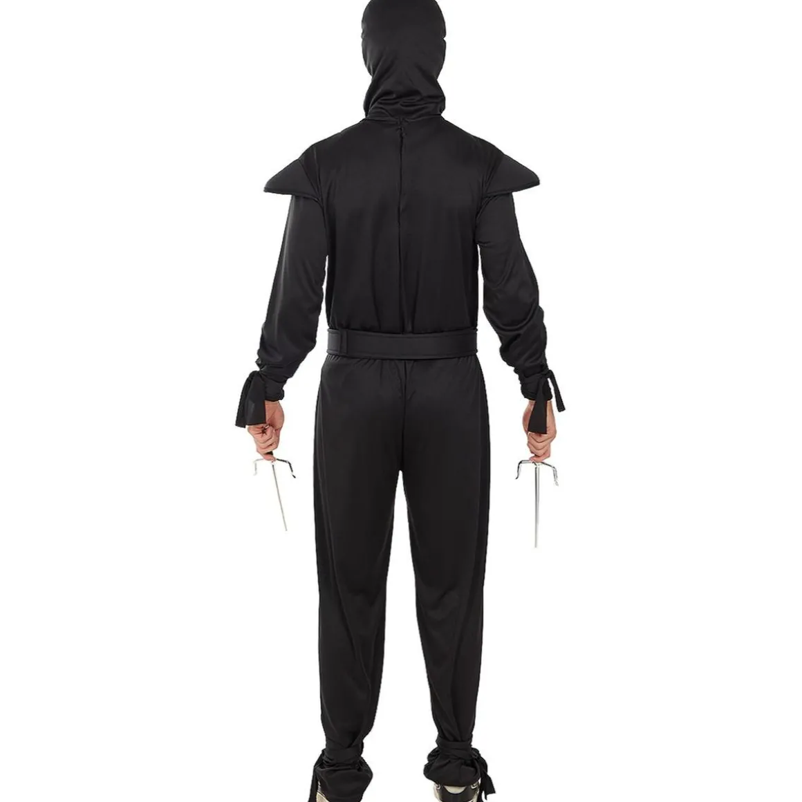 Disfraz de Ninja negro para adulto L-XL
