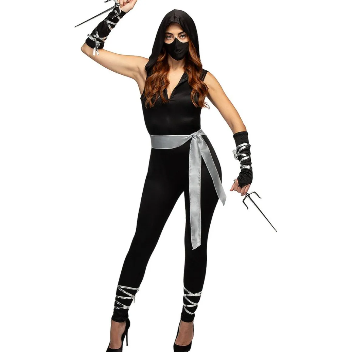 Disfraz de Ninja para mujer XXL