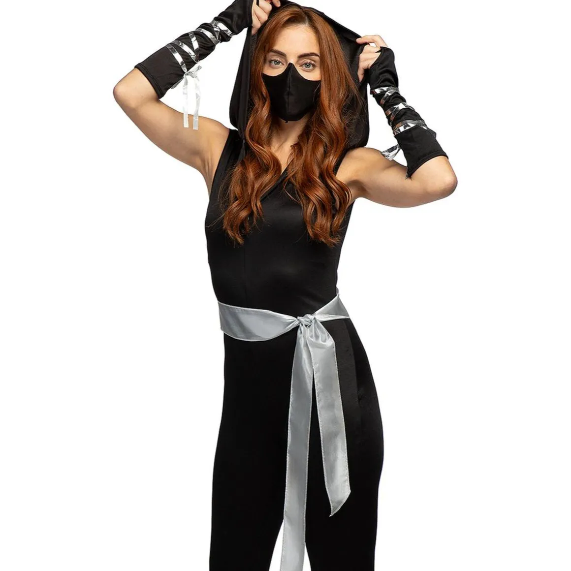 Disfraz de Ninja para mujer XXL