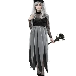 Disfraz de novia fantasma mujer S