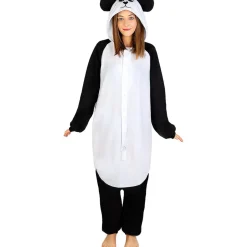 Disfraz de oso panda onesie para adulto S-M