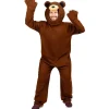 Disfraz de oso pardo para adulto S-M