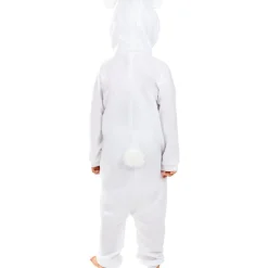 Disfraz de oso polar onesie para niños 10-12 años