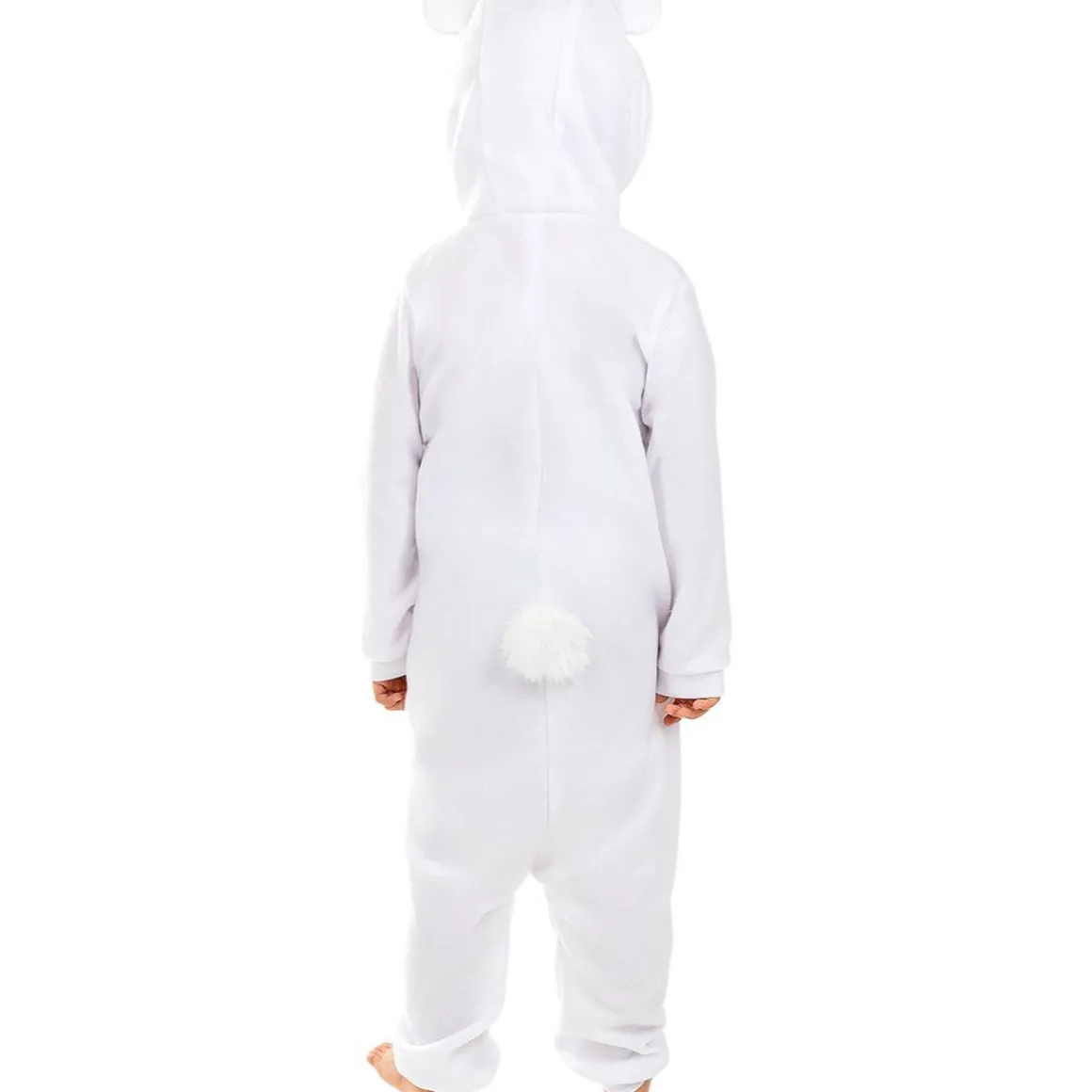 Disfraz de oso polar onesie para niños 10-12 años