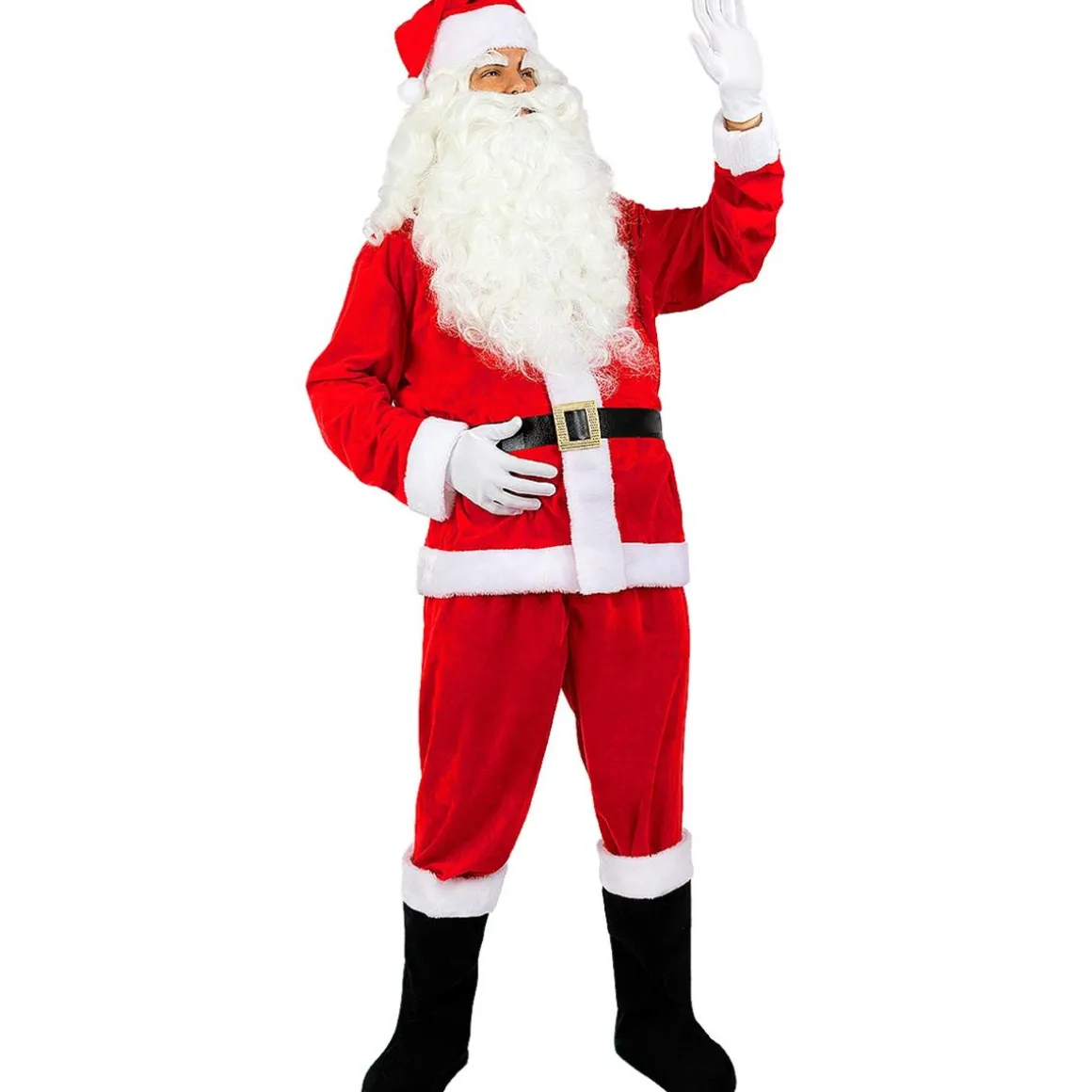 Disfraz de Papá Noel Deluxe hombre XL