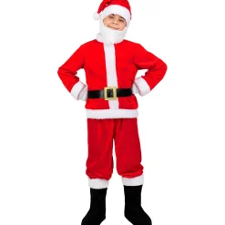 Disfraz de Papá Noel Deluxe niño 10-12 años