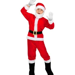 Disfraz de Papá Noel Deluxe niño 10-12 años