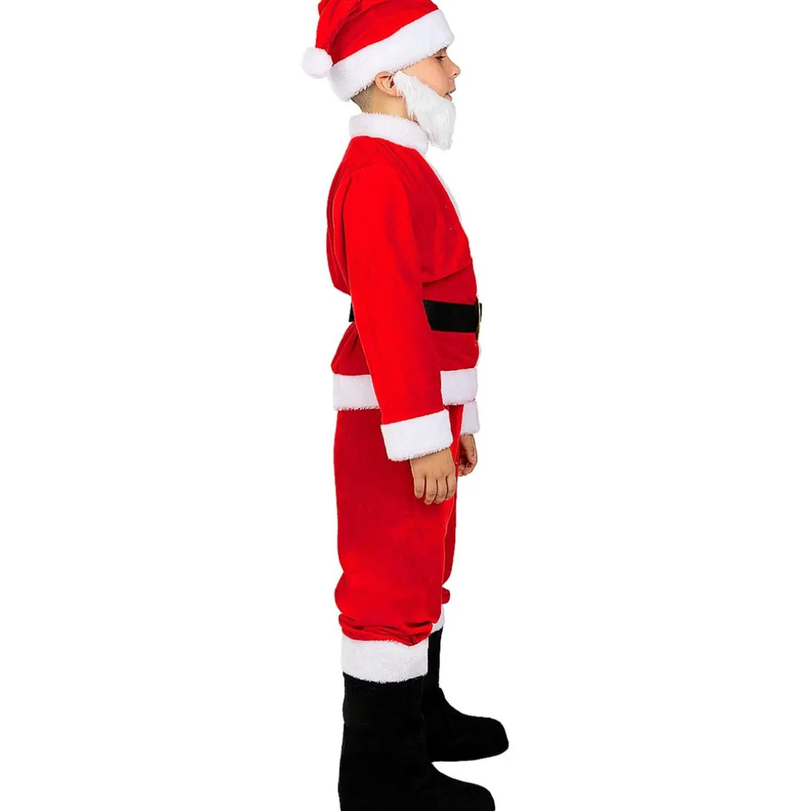 Disfraz de Papá Noel Deluxe niño 3-4 años