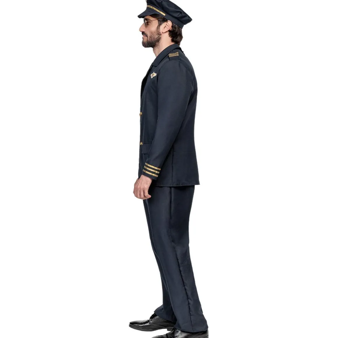 Disfraz de piloto de aviones para hombre XXL