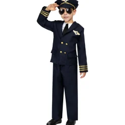 Disfraz de piloto de aviones para niño 7-9 años