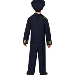 Disfraz de piloto de aviones para niño 7-9 años