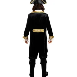 Disfraz de pirata deluxe para hombre - Colección colonial XL