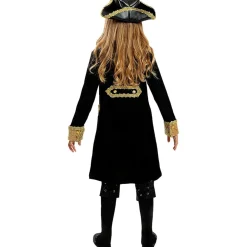 Disfraz de pirata deluxe para niña- Colección colonial 5-6 años