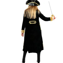 Disfraz de pirata deluxe para mujer - Colección colonial S