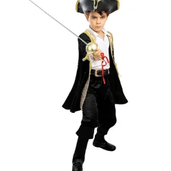 Disfraz de pirata deluxe para niño- Colección colonial 10-12 años