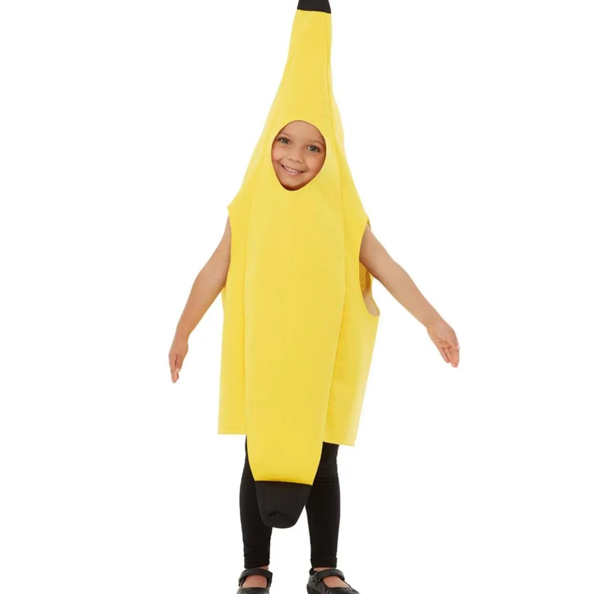 Disfraz de plátano para niños 5-8 años