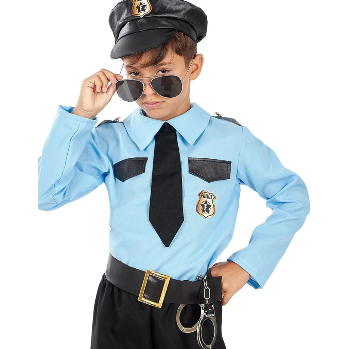 Disfraz de policía niño 7-9 años