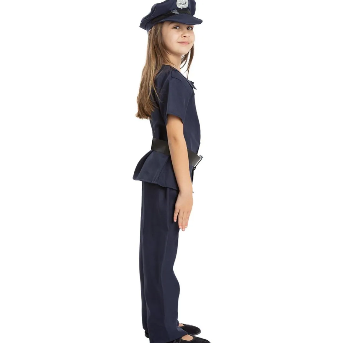 Disfraz de policía para niños 7-9 años