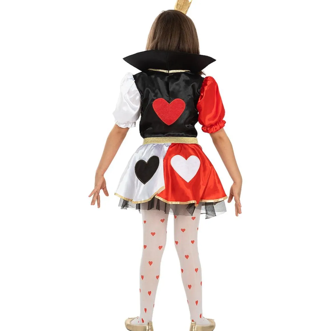 Disfraz de Reina de corazones para niña 7-9 años
