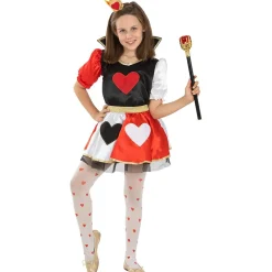 Disfraz de Reina de corazones para niña 10-12 años