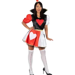 Disfraz de Reina de corazones para mujer XS