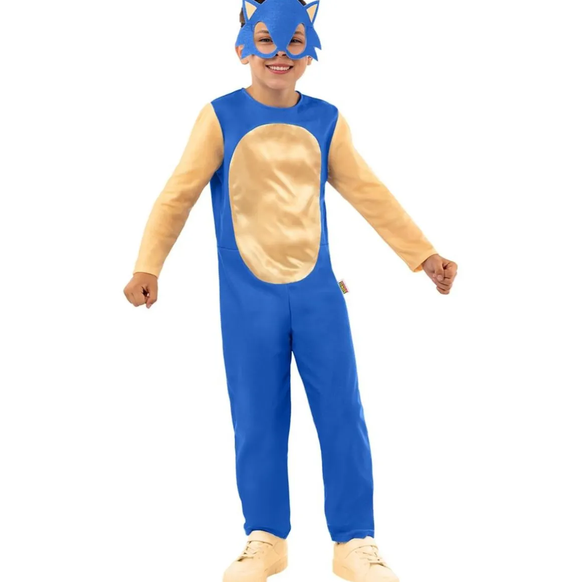 Disfraz de Sonic para niños 5-6 años