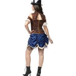 Disfraz de Steampunk corto para mujer XL