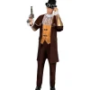 Disfraz de Steampunk elegante para hombre XL