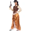 Disfraz de Steampunk largo para mujer XL