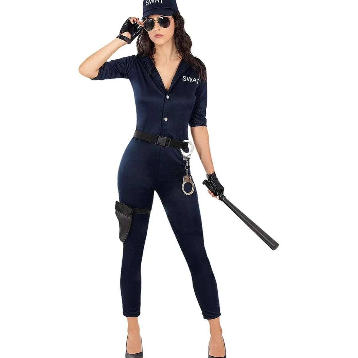 Disfraz de SWAT para mujer L