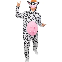 Disfraz de vaca adulto L-XL