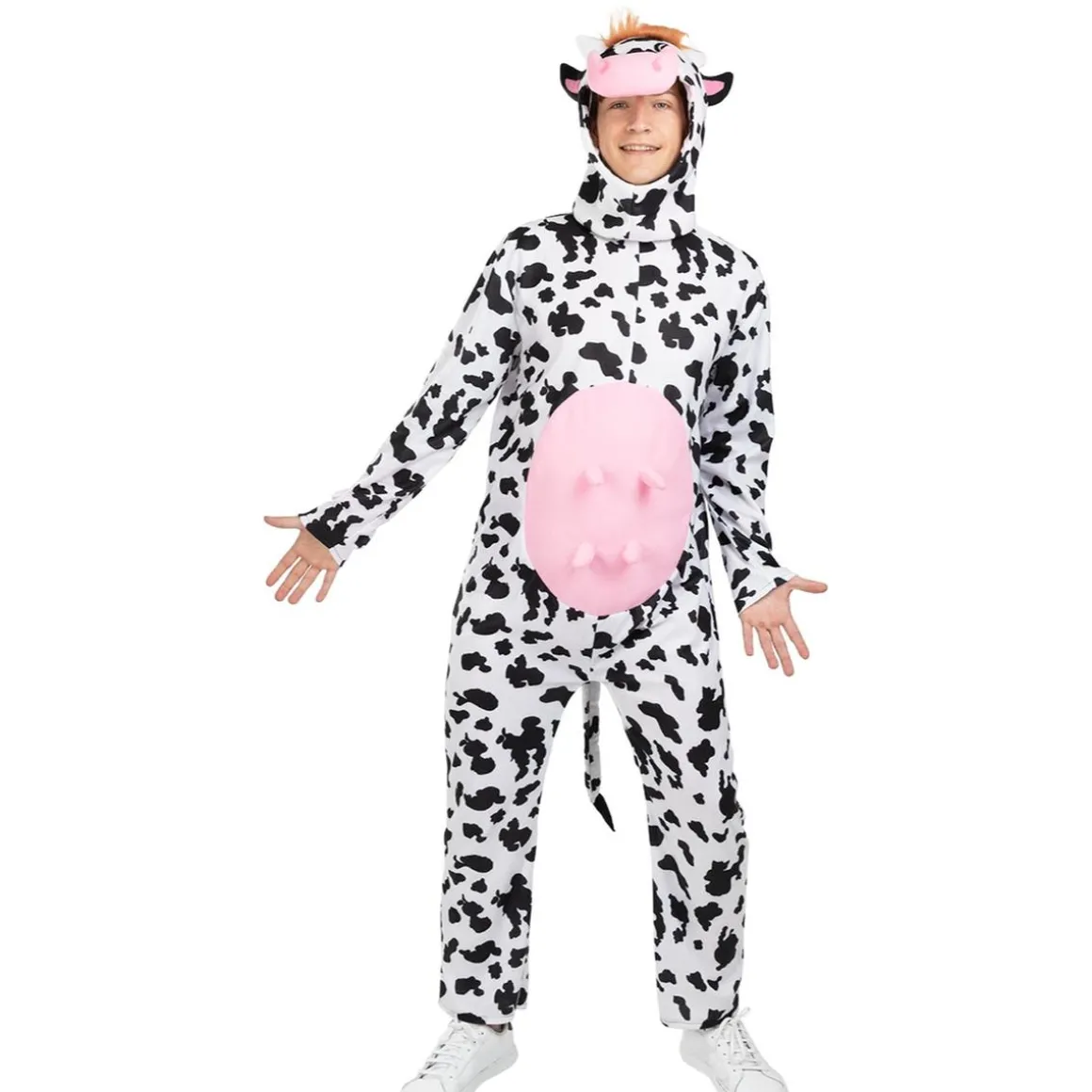 Disfraz de vaca adulto L-XL