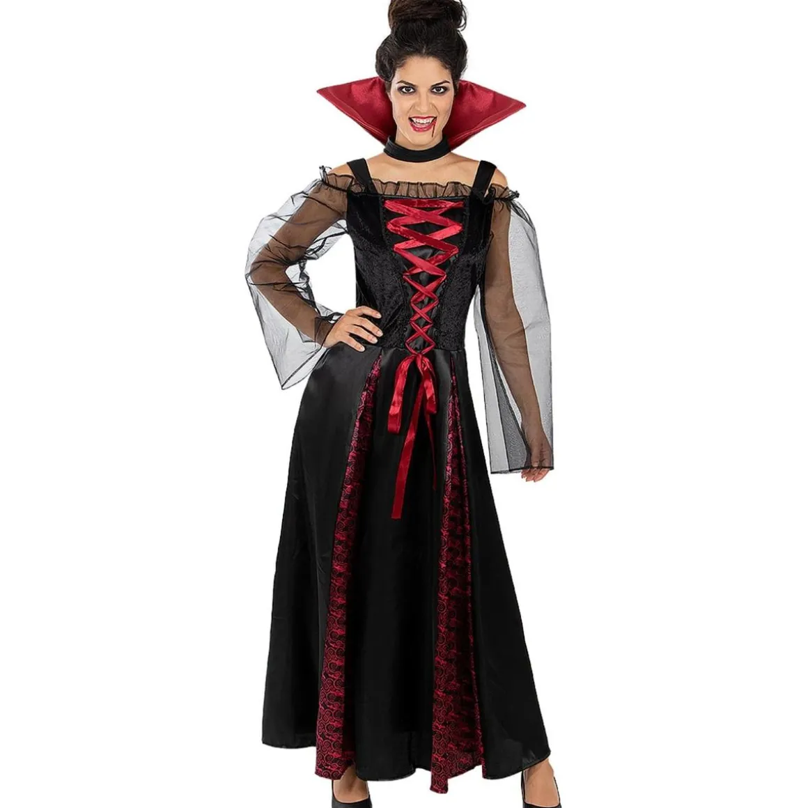 Disfraz de vampiresa mujer XS