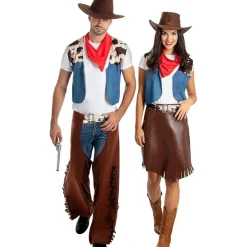 Disfraz de vaquera para mujer L-XL