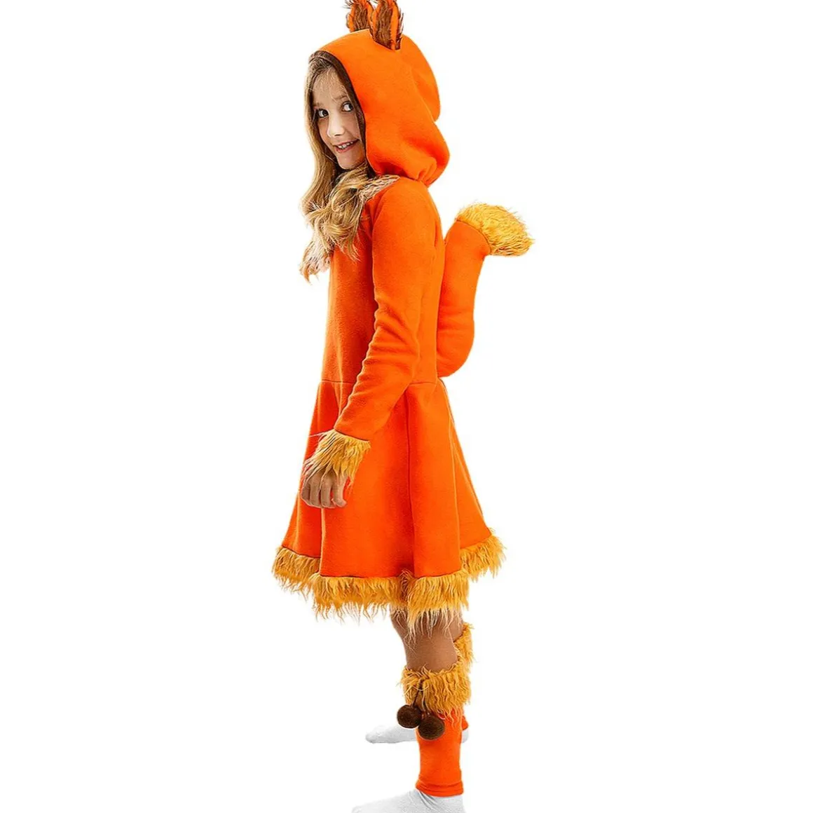 Disfraz de zorro para niña 3-4 años